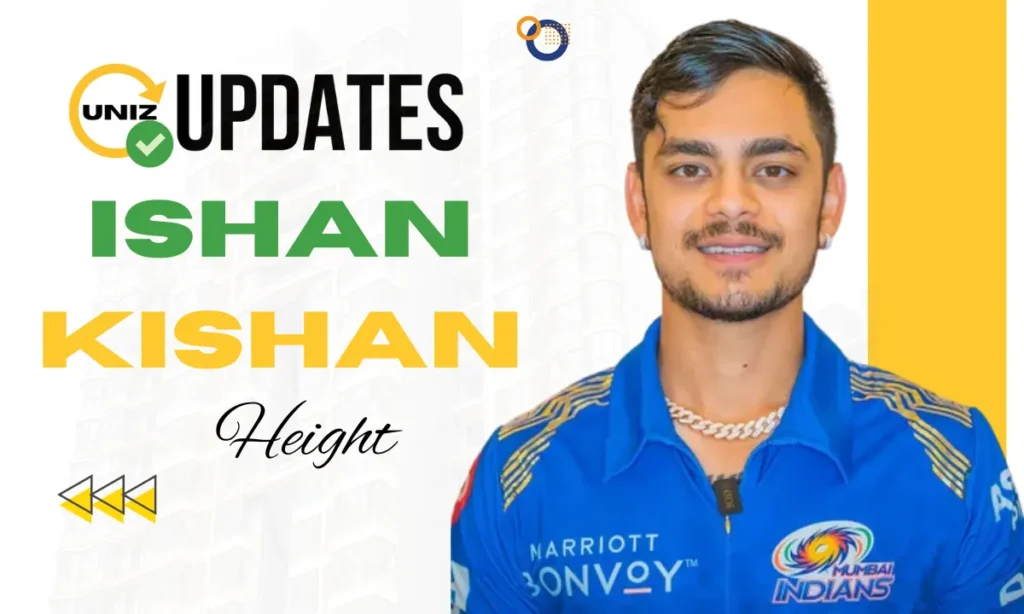Ishan Kishan Height