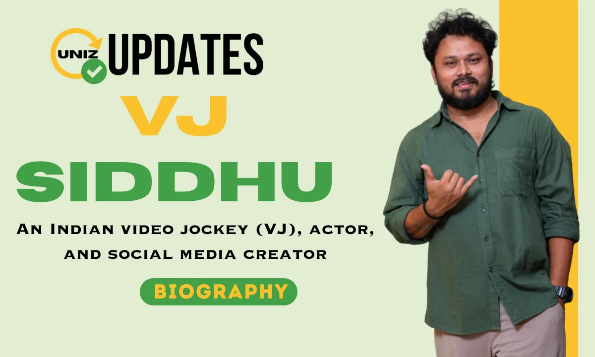 VJ Siddhu Age