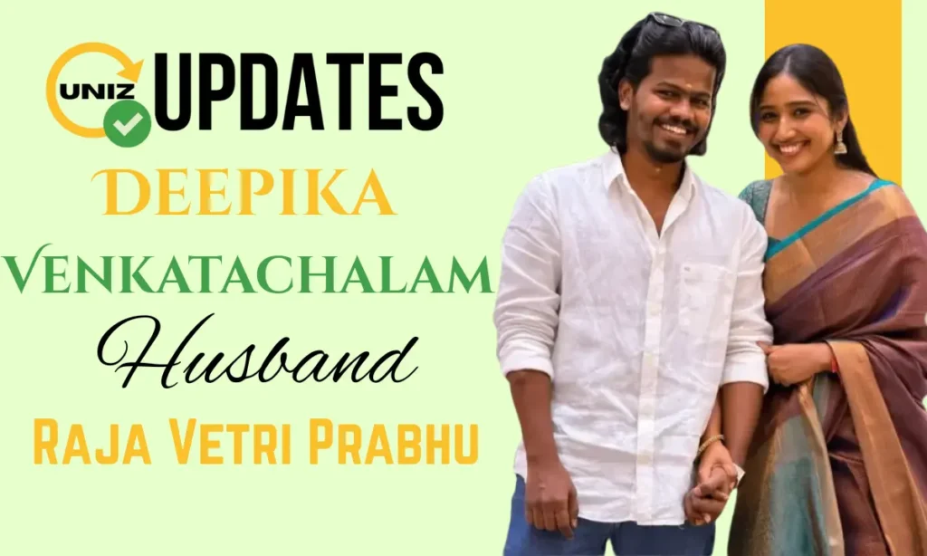 Deepika Venkatachalam Husband