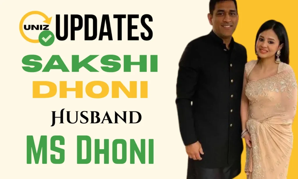 Sakshi Dhoni Husband