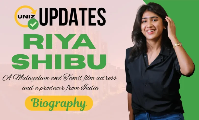 Riya Shibu Movies