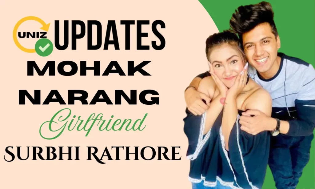 Mohak Narang girlfriend