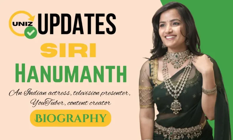Siri Hanumanth Age